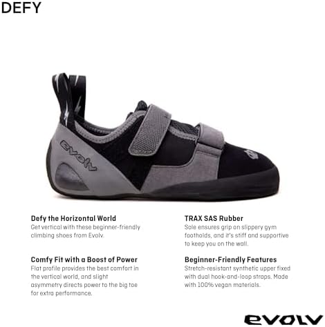 Amazon | EVOLV Defy ロッククライミングシューズ エントリーレベルの